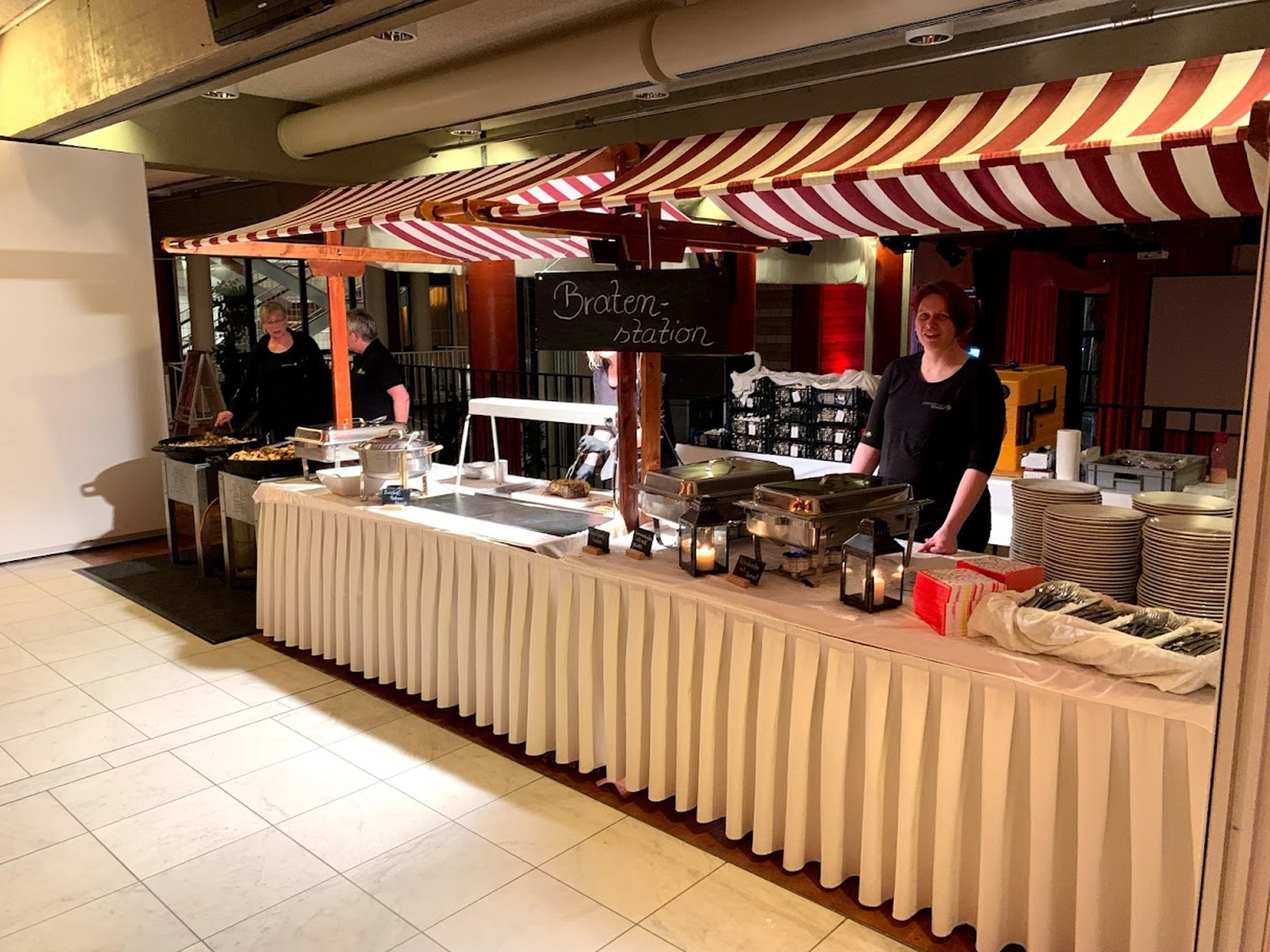 Cateringservice Schimion, Abendveranstaltung, Imbissstand