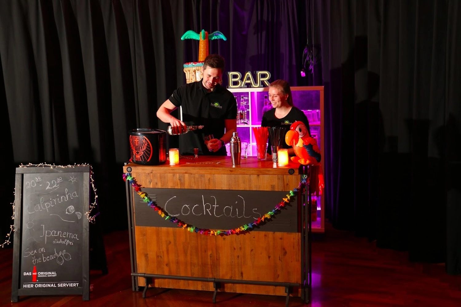 Cateringservice Schimion, Abendveranstaltung, Bar