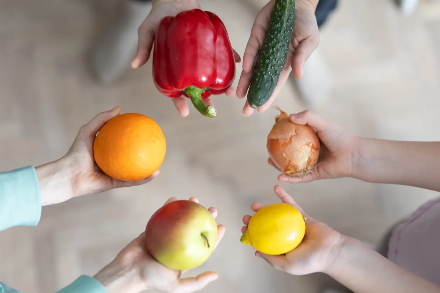 Cateringservice Schimion, Obst und Gemüse