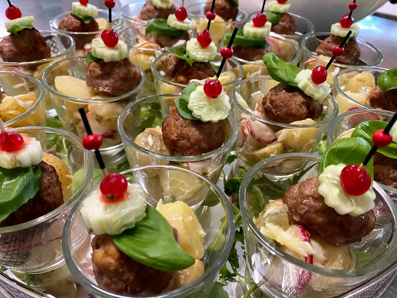 Catering-Service Schimion, Dessert in Tassen