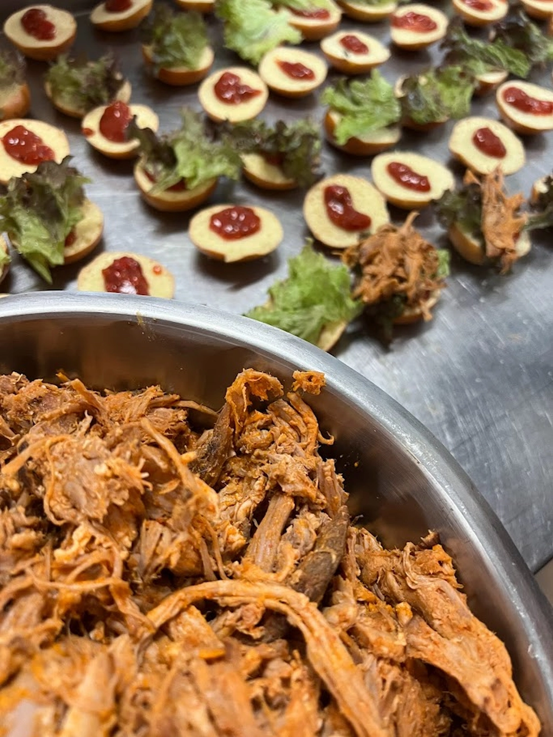 Catering-Service Schimion, kleine Häppchen