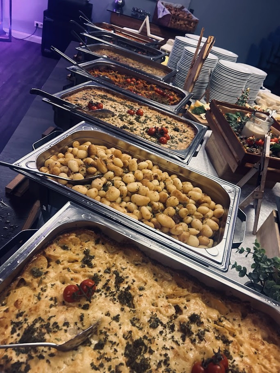 Catering-Service Schimion, Essen in Containern